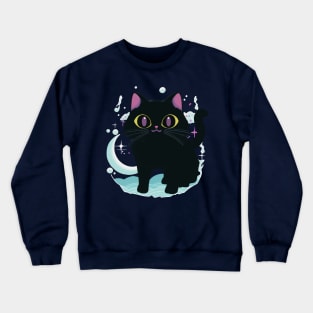 Cute space cat Crewneck Sweatshirt